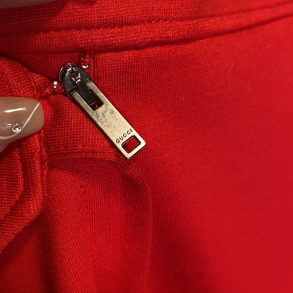 GUCCI
Girls Flare Trousers in Red - Picture 9 of 9